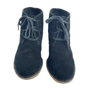 Clark’s Artisan Carleta Lyon Black Suede Booties, Size Women’s 10 Medium